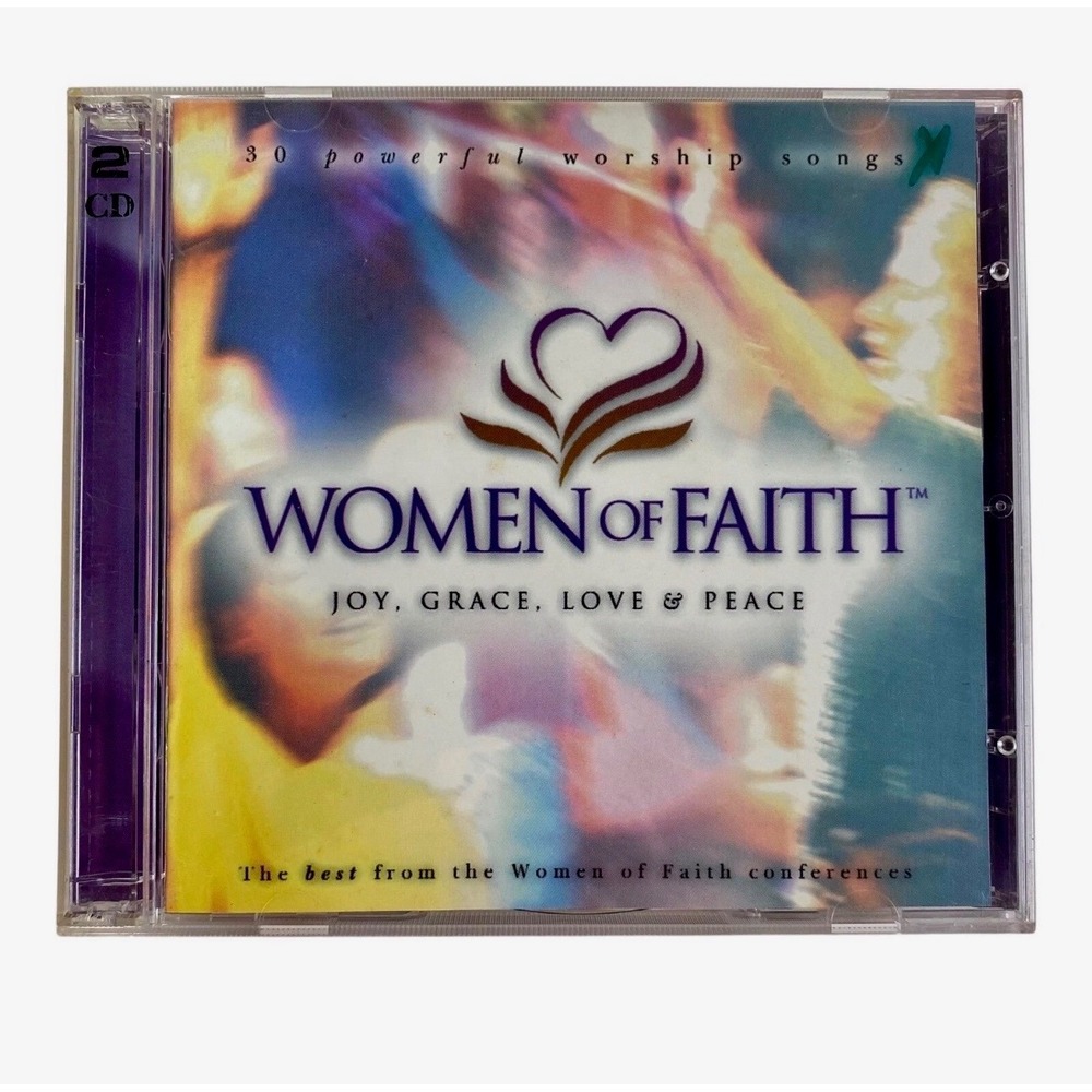 Women of Faith Joy Grace Love Peace 2-CD Set 30 Worship Songs 2001 Integrity